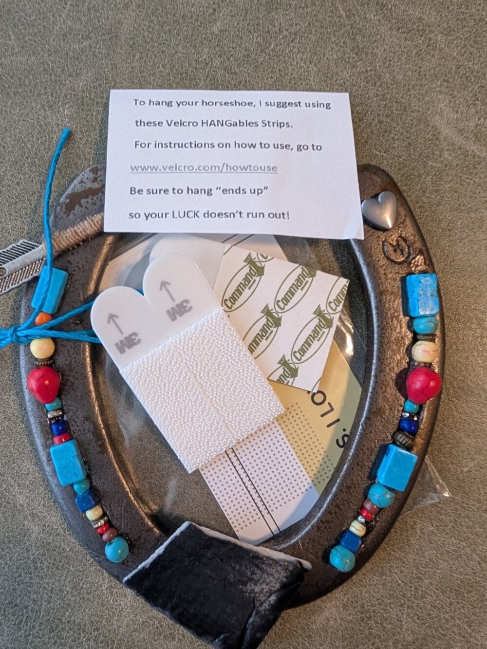 Mosaic Horseshoe - Picture 2 of 7